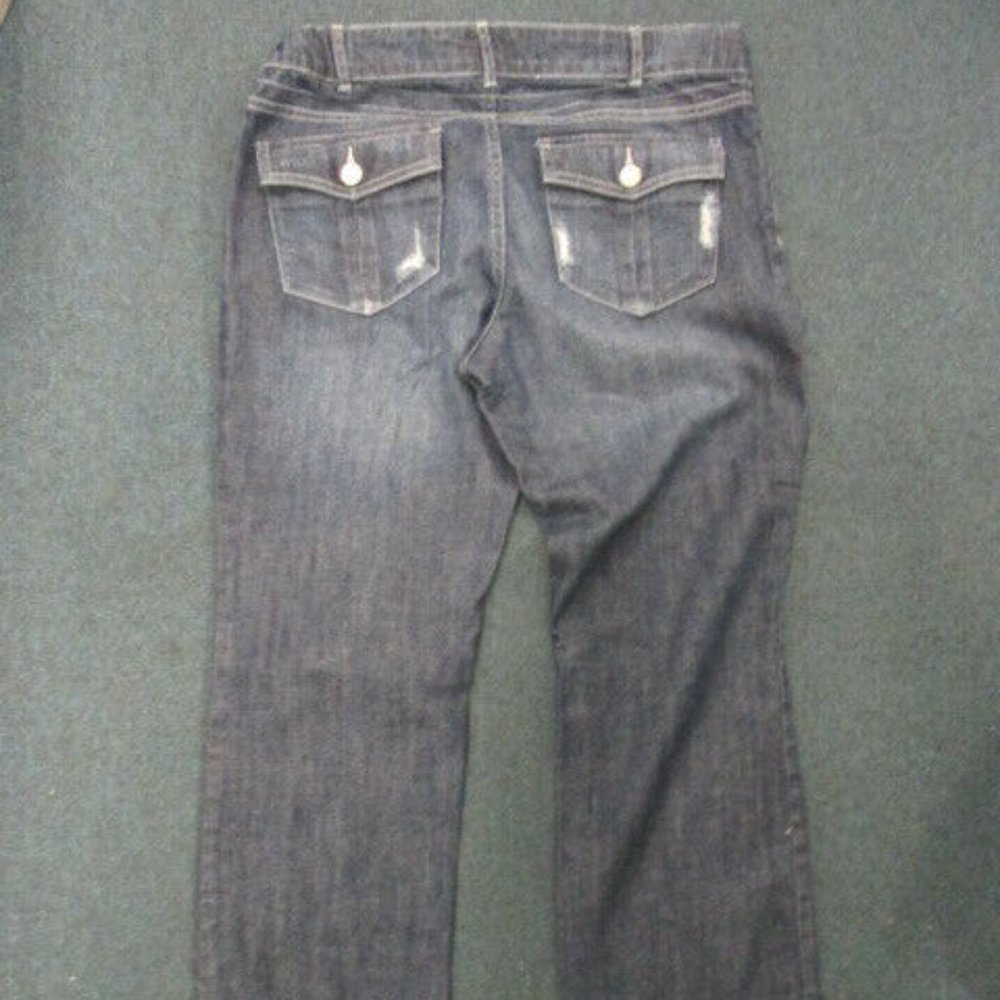 Liz Lange Maternity distressed denim jeans SIZE 2